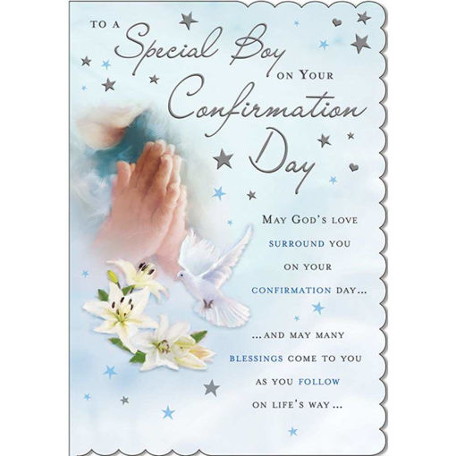 Picture of SPECIAL BOY CONMIRMATION CARD